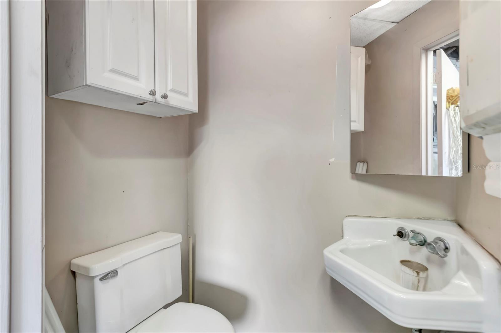 half bath in office space