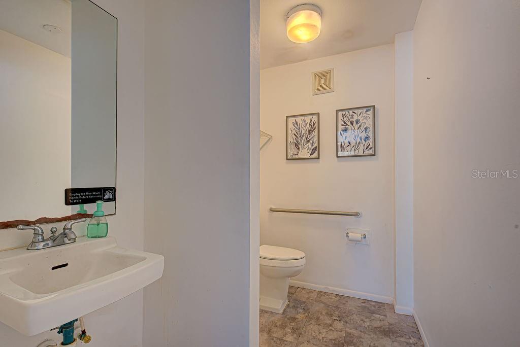 OFFICE AREA RESTROOM