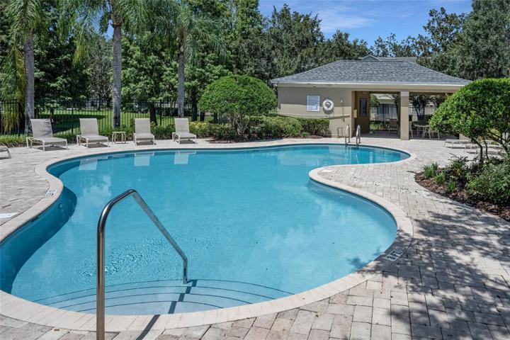 Community pool area