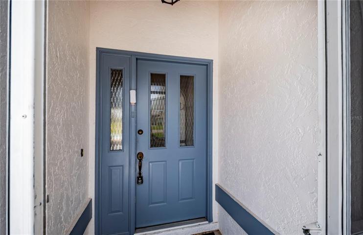 grand covered entryway