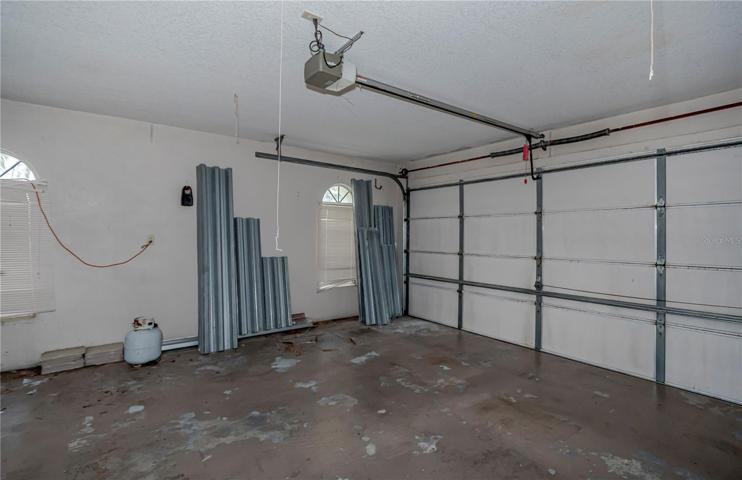 hurricane shutters in garage