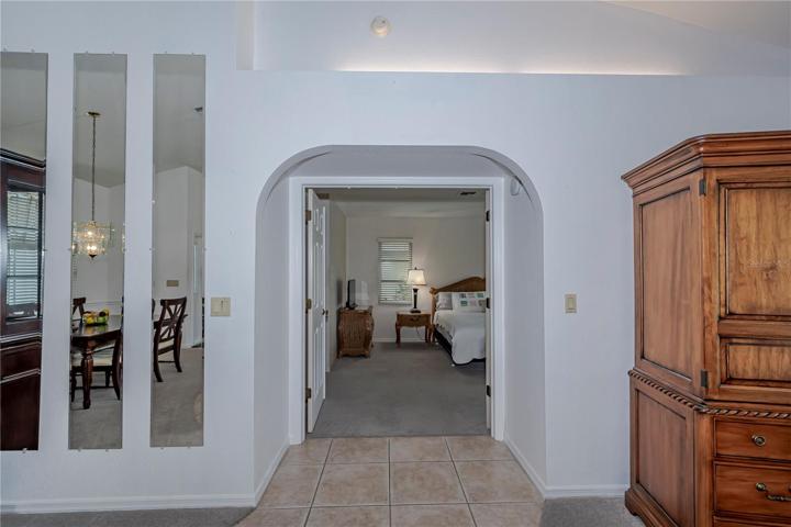 entry to master bedroom