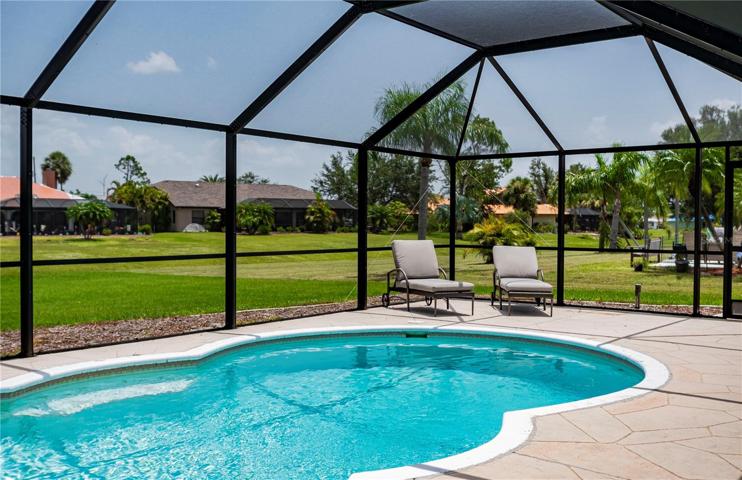 spacious sunbathing area