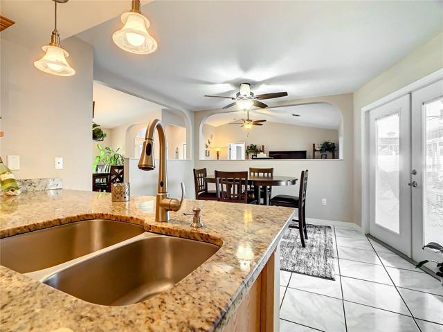 Interior View from the Kitchen and into Breakfast Nook/Dinette. Very Bright and Open Floor Plan