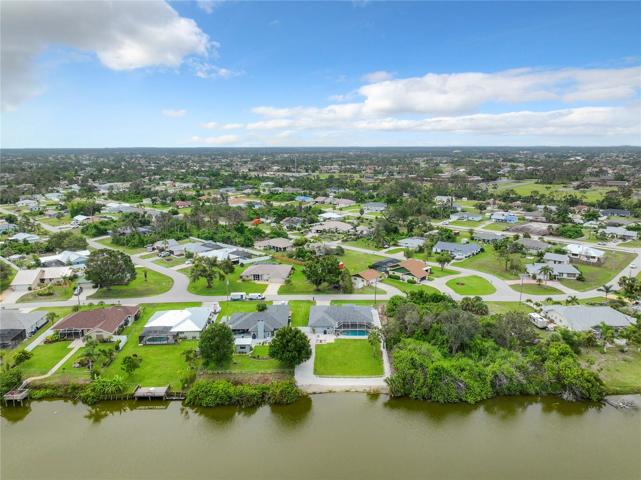 Back Aerial View and Surrounding Neighborhood