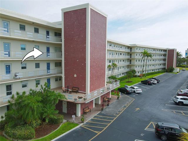 It is located on the 4th floor - in close proximity of the community laundry room. The second floor features a community patio deck.