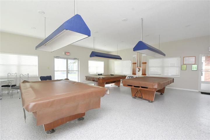 Billiards room