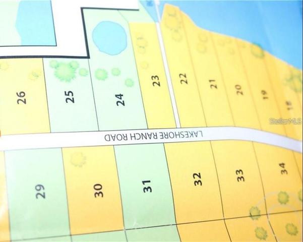 LOT 24 with Pond in the back. near the Lake