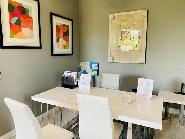 HOA desk on site