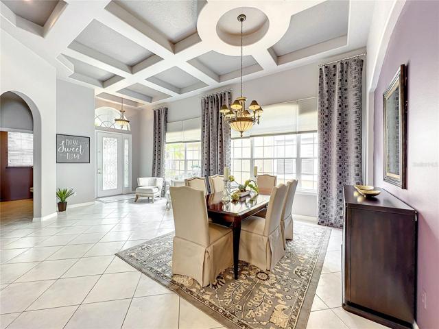 High ceilings throughout