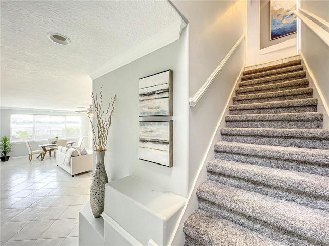 Staircase to mother-in-law suite