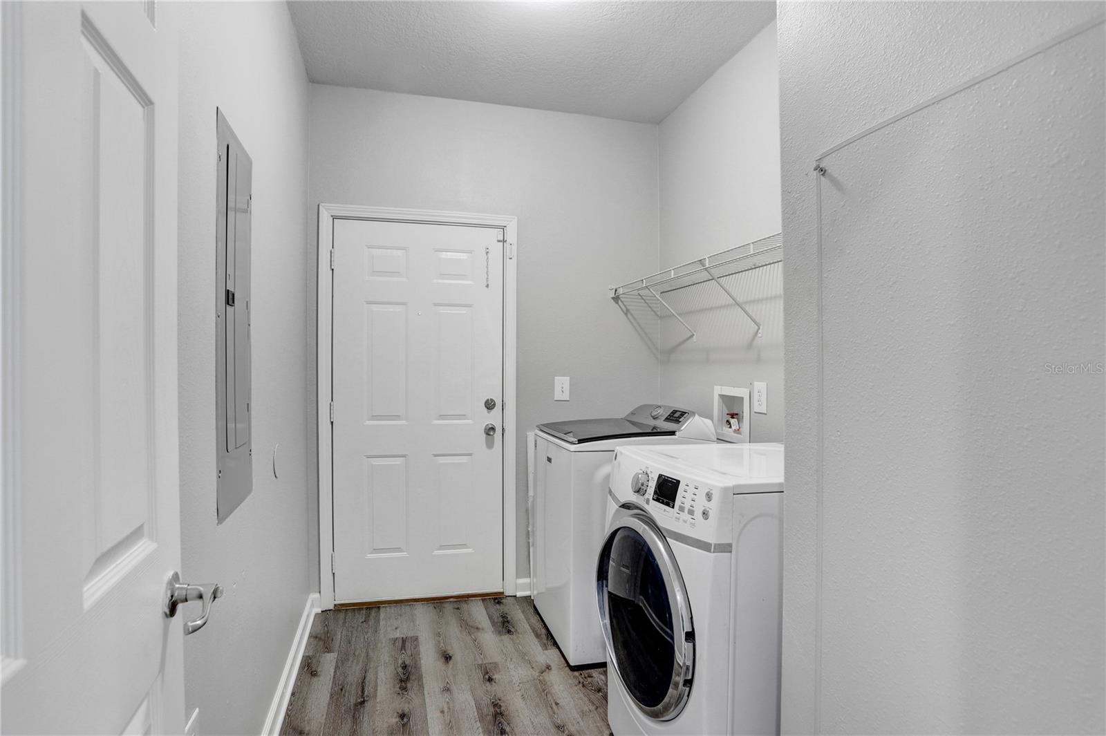 Laundry room - the washer &amp; dryer can be included with the purchase.