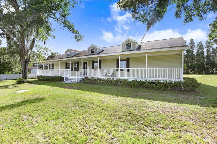 The property is 1.05 acres, and there's plenty of space to build a pool!
