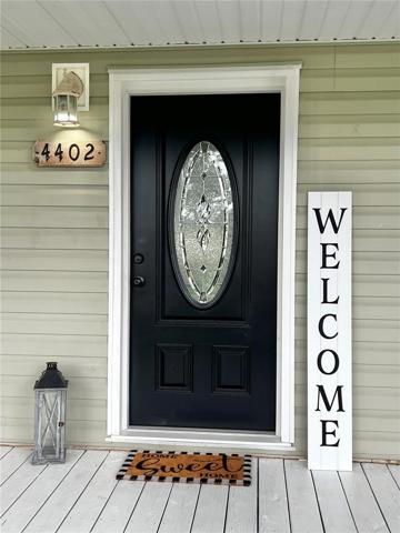A beautiful front door!