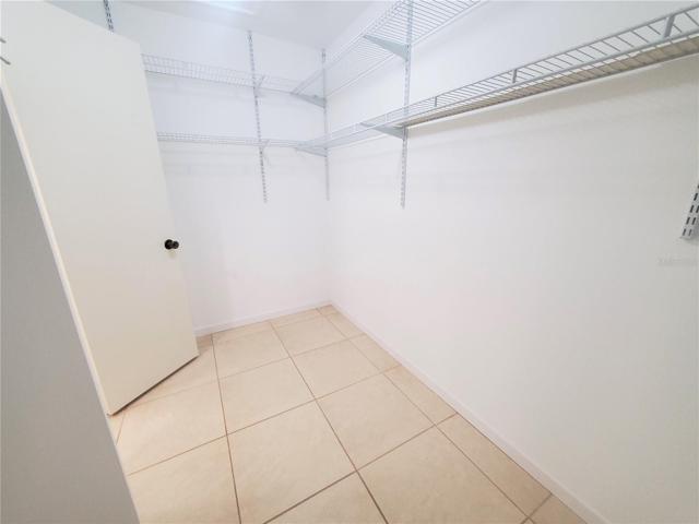 Master walk in closet