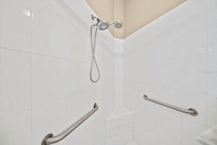 Walk in shower