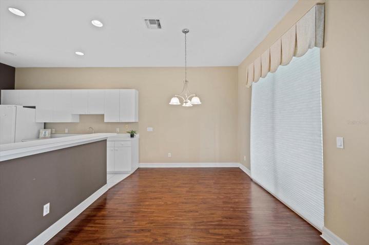 Informal dining room