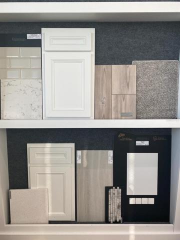 Professionally curated design finishes for this home. Colors, finishes, textures and options may appear differently in person due to variations in monitors and viewing devices.