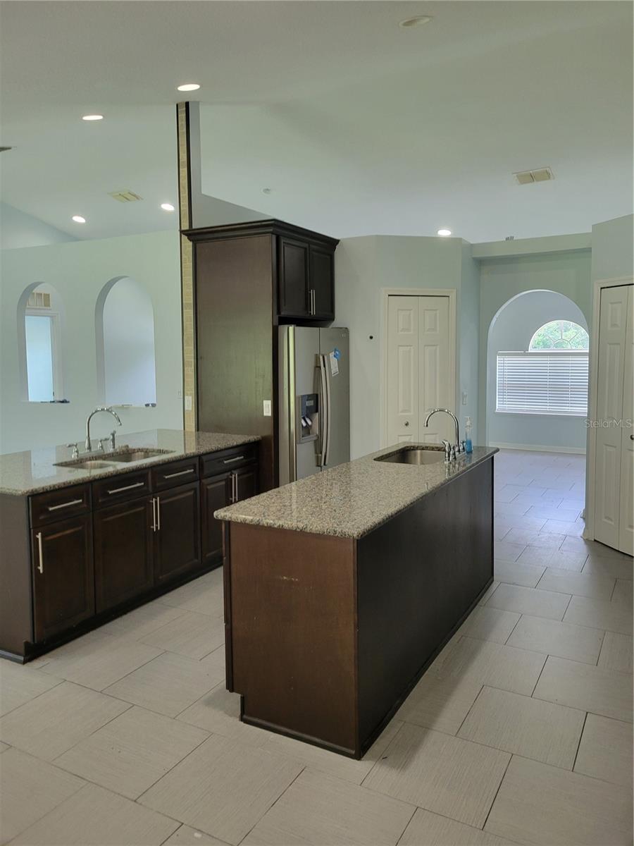 Granite kitchen counter tops
