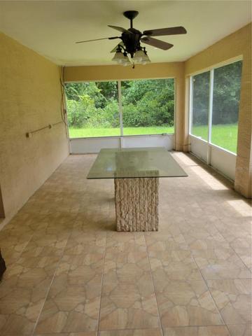 Large screened in porch