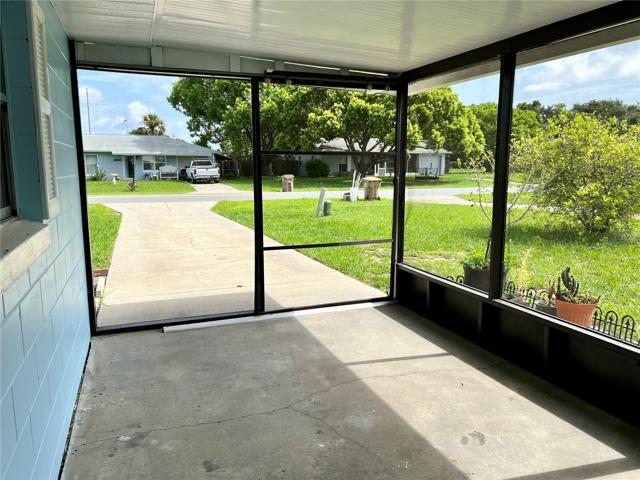 Screened-In Front Porch