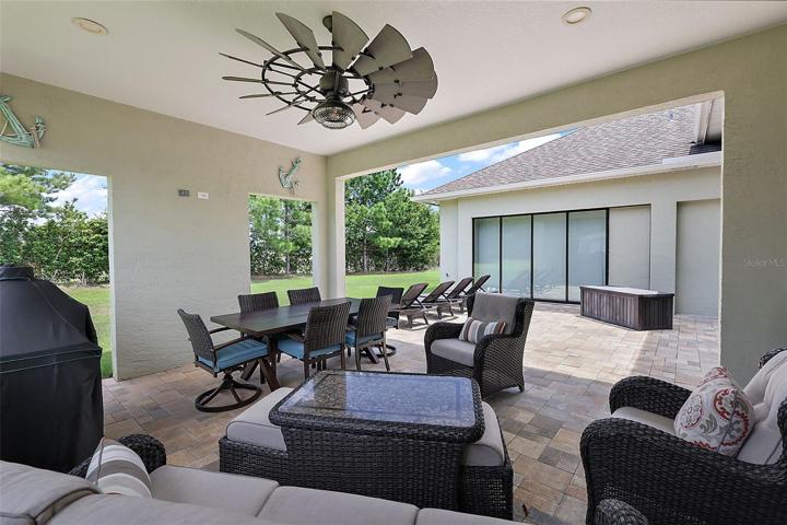 Execeptional outdoor living space
