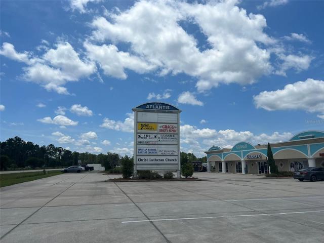 Atlantis monument sign