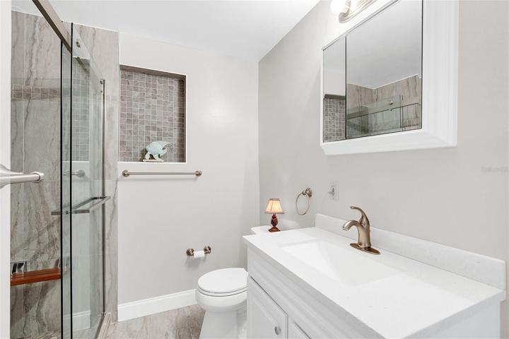 Renovated 2nd bath