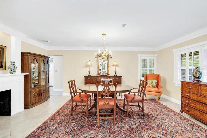 Dining area