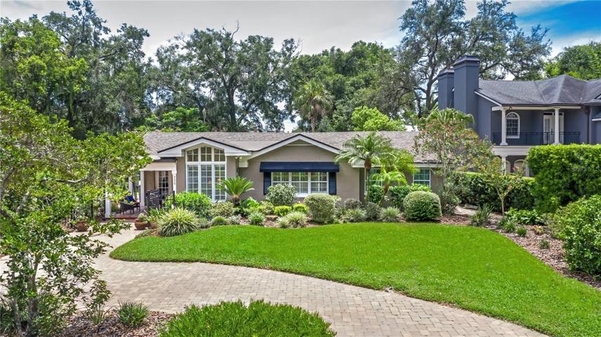 Lushly landscaped & great curb appeal