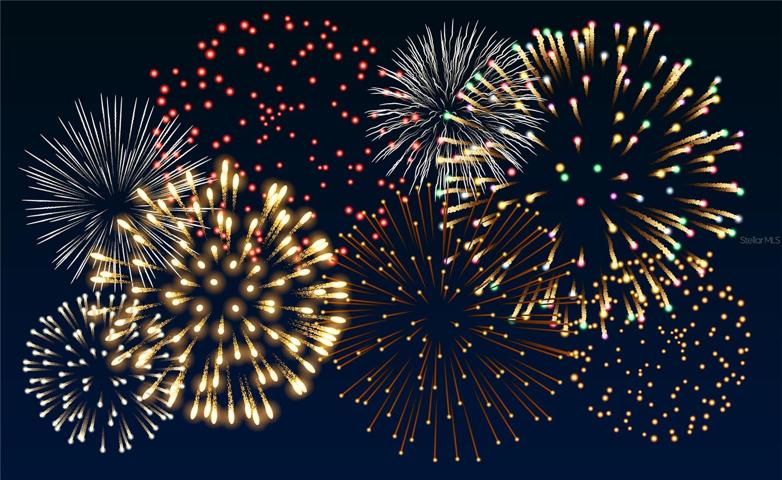 Fireworks from your balcony