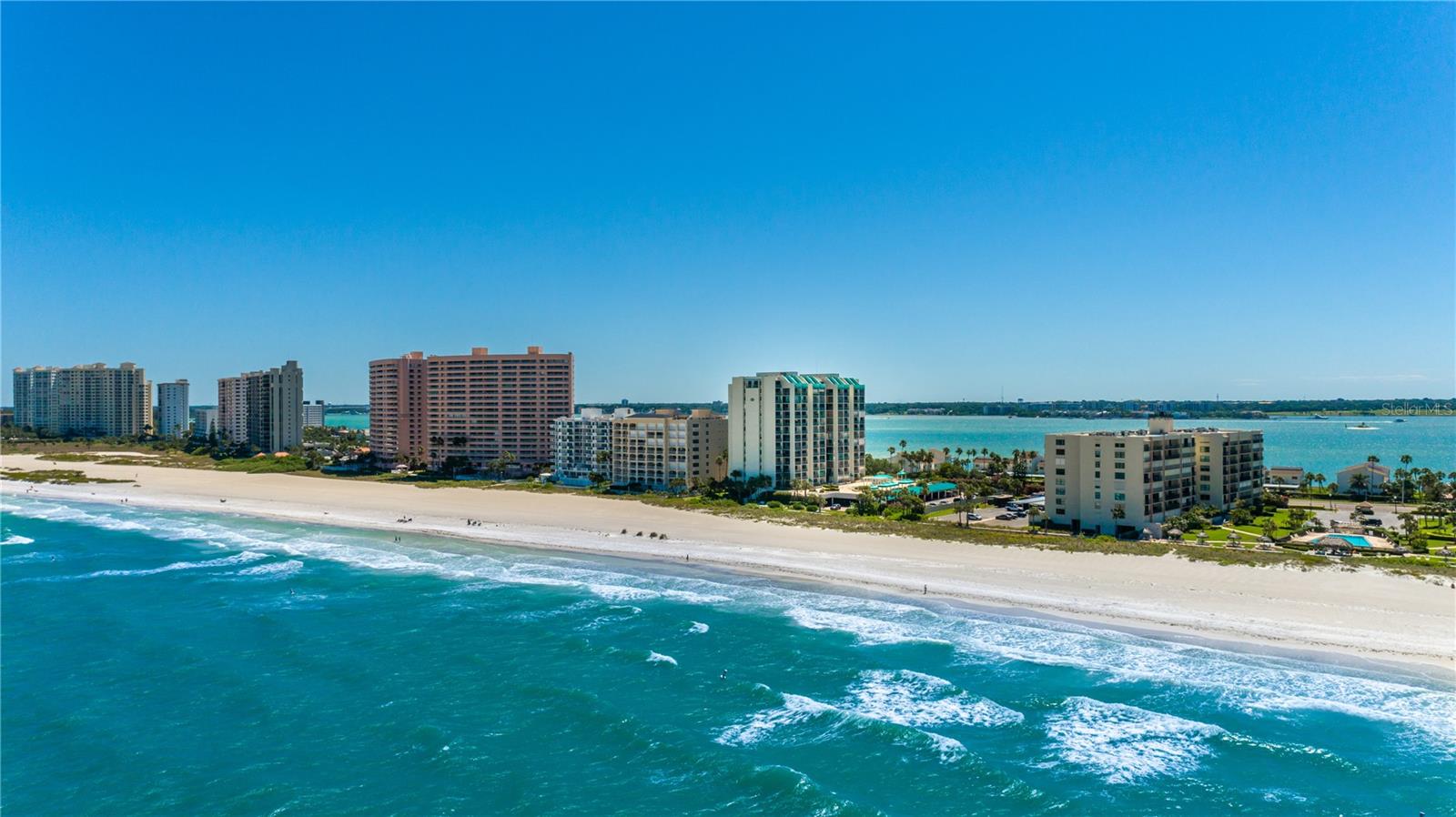 Beautiful Beachfront at the Sand Key Club