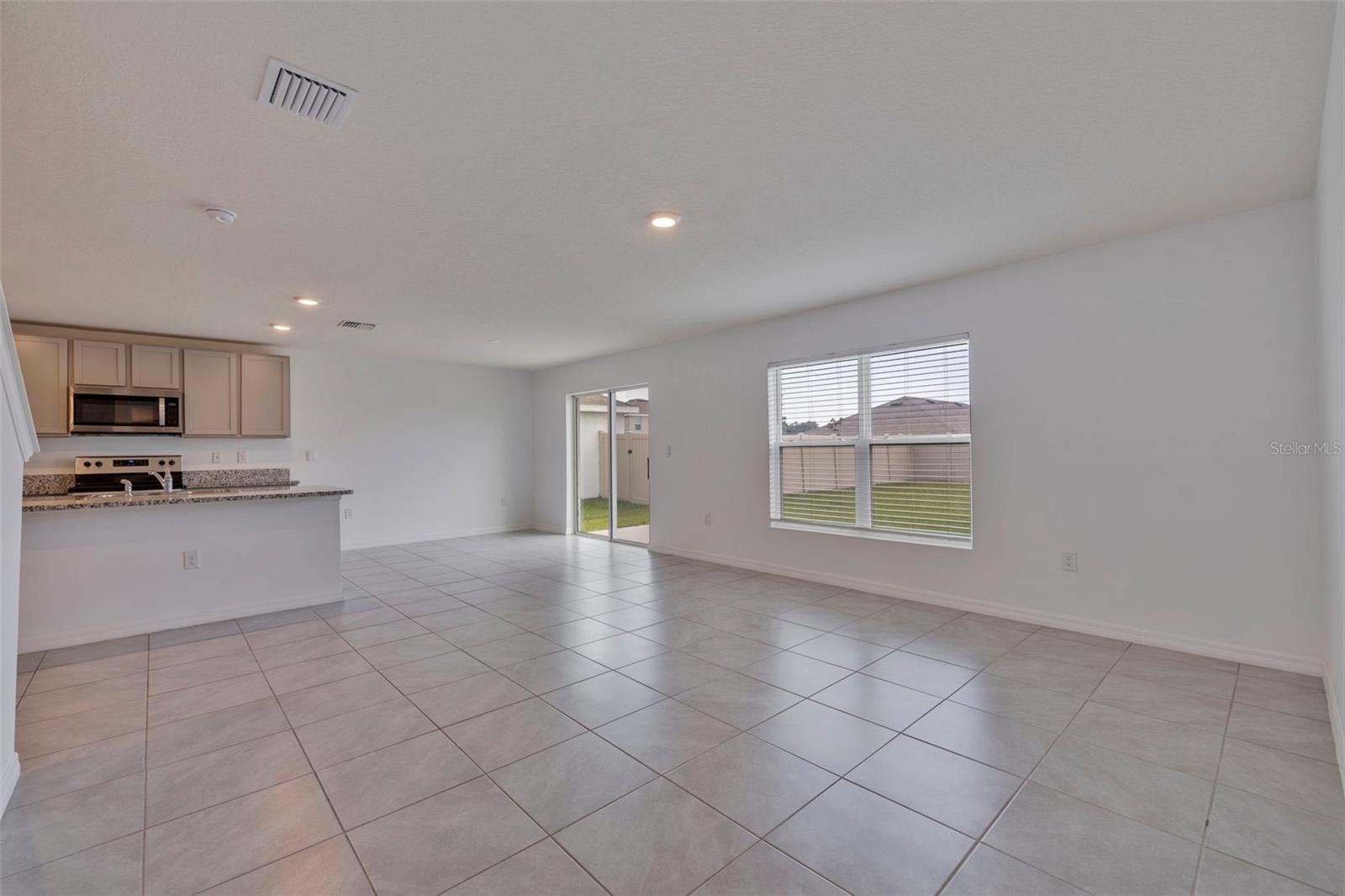 Great Room towards kitchen and breakfast nook