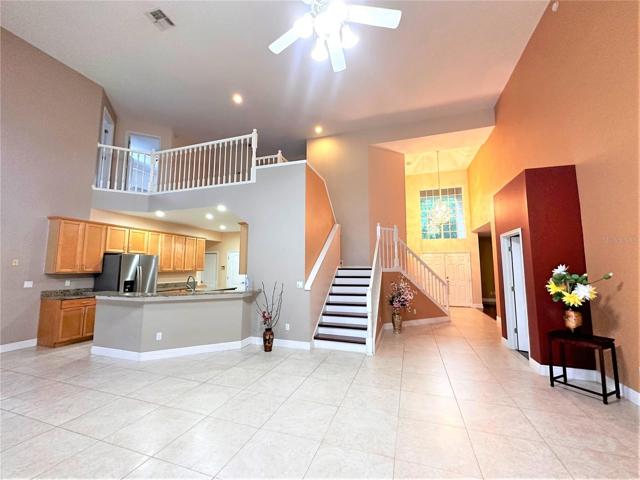 Kitchen and Family Room