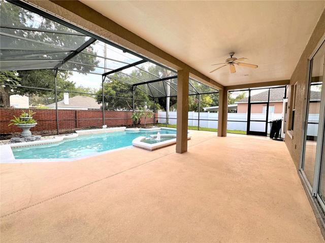 Covered Lanai and Pool