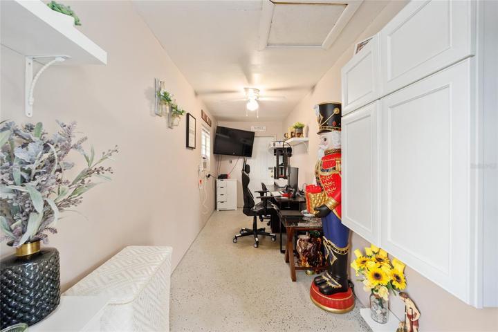 Bonus room in laundry area.