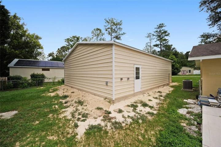 Rear of shed
