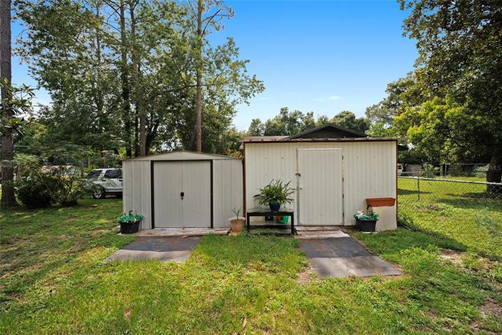 Extra storage sheds