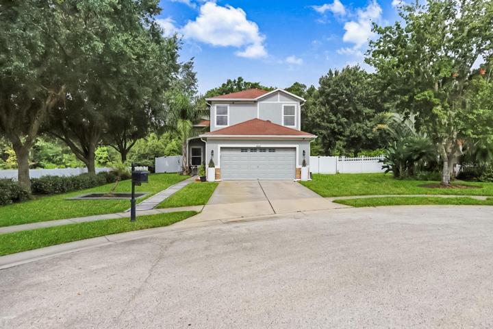 The home has excellent curb appeal!