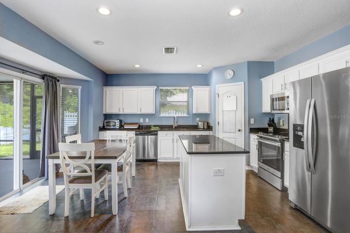 All appliances are newer and the kitchen was recently updated