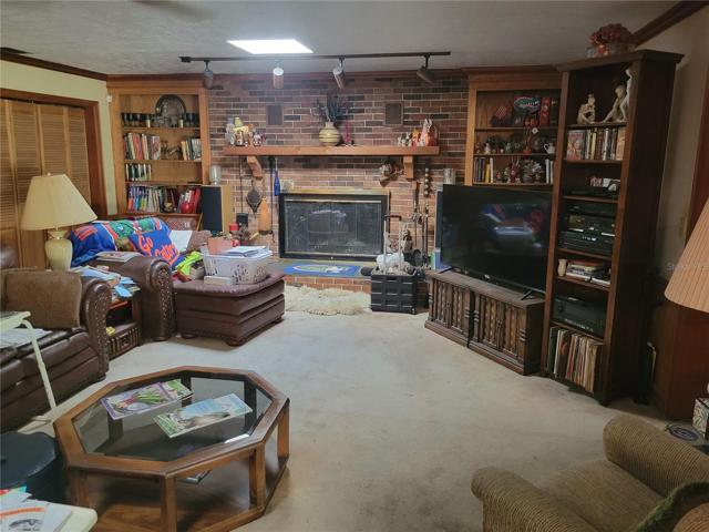 Family room with Fireplace