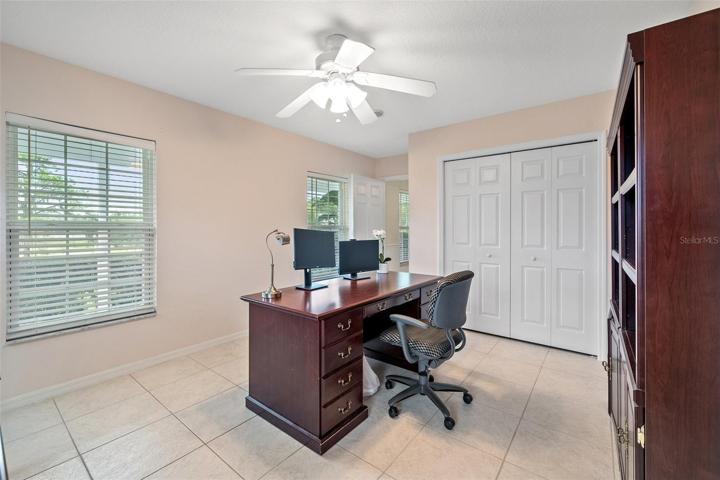 The 3rd owner's suite serves a dual purpose as an office, complete with its own en-suite bathroom.