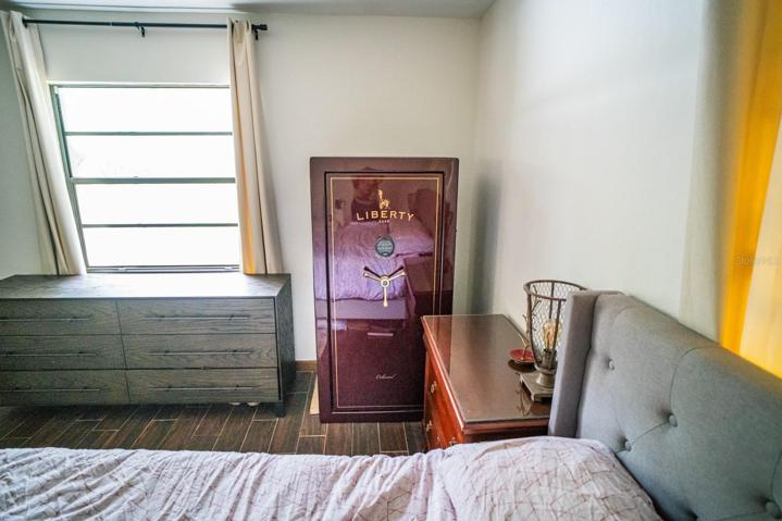 safe in master bedroom