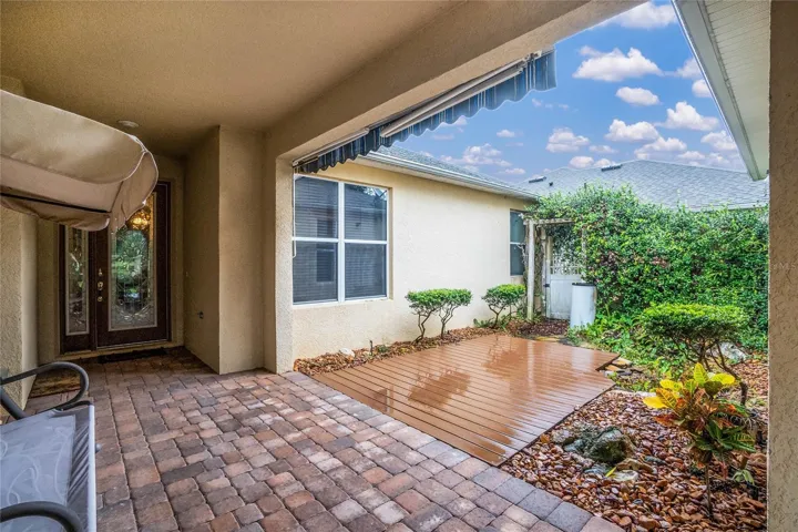 Covered Breezeway and Private Courtyard - View 1