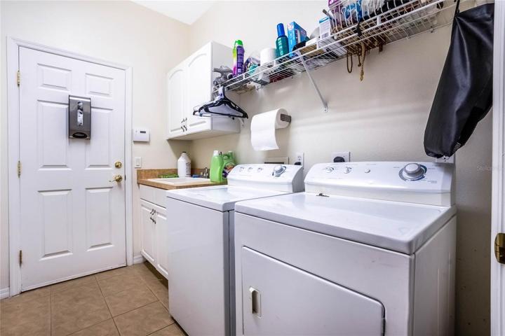 Inside Laundry Room - Washer and Dryer not included