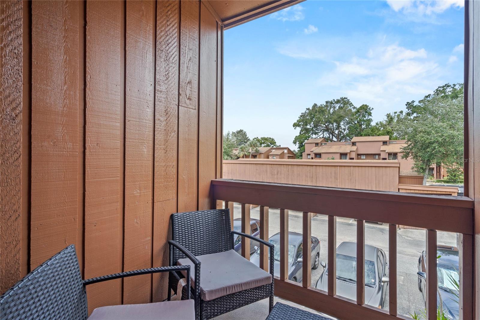 Balcony View from Downstairs master bedroom