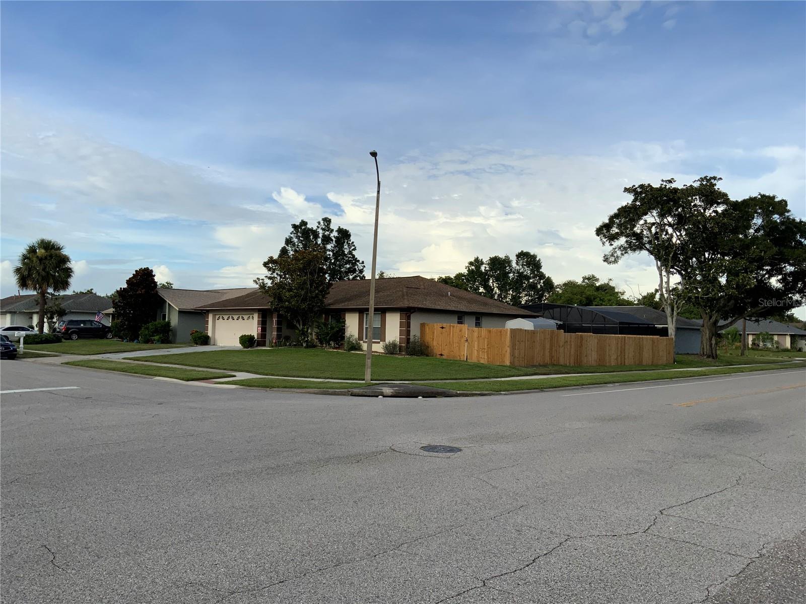 Corner lot