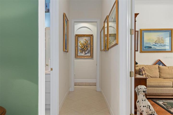 HALLWAY TO MASTER SUITE