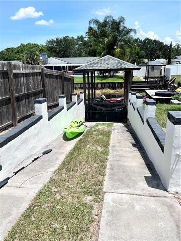 Private boat ramp