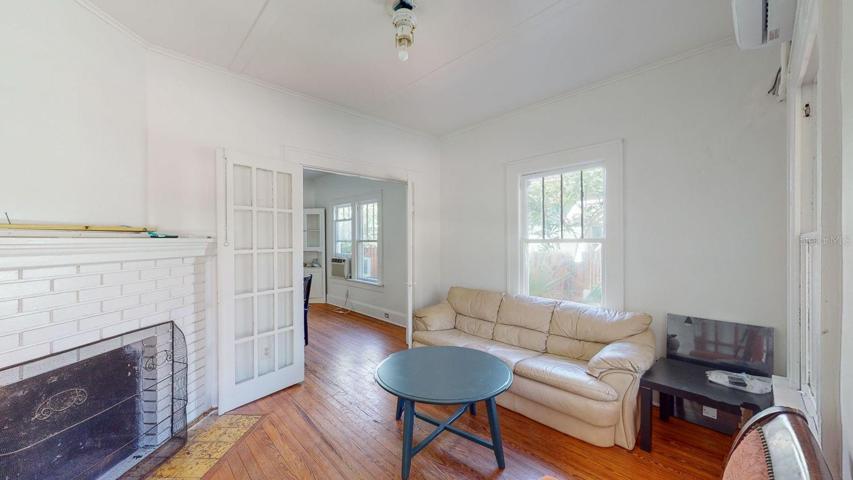 Front west apartment living room